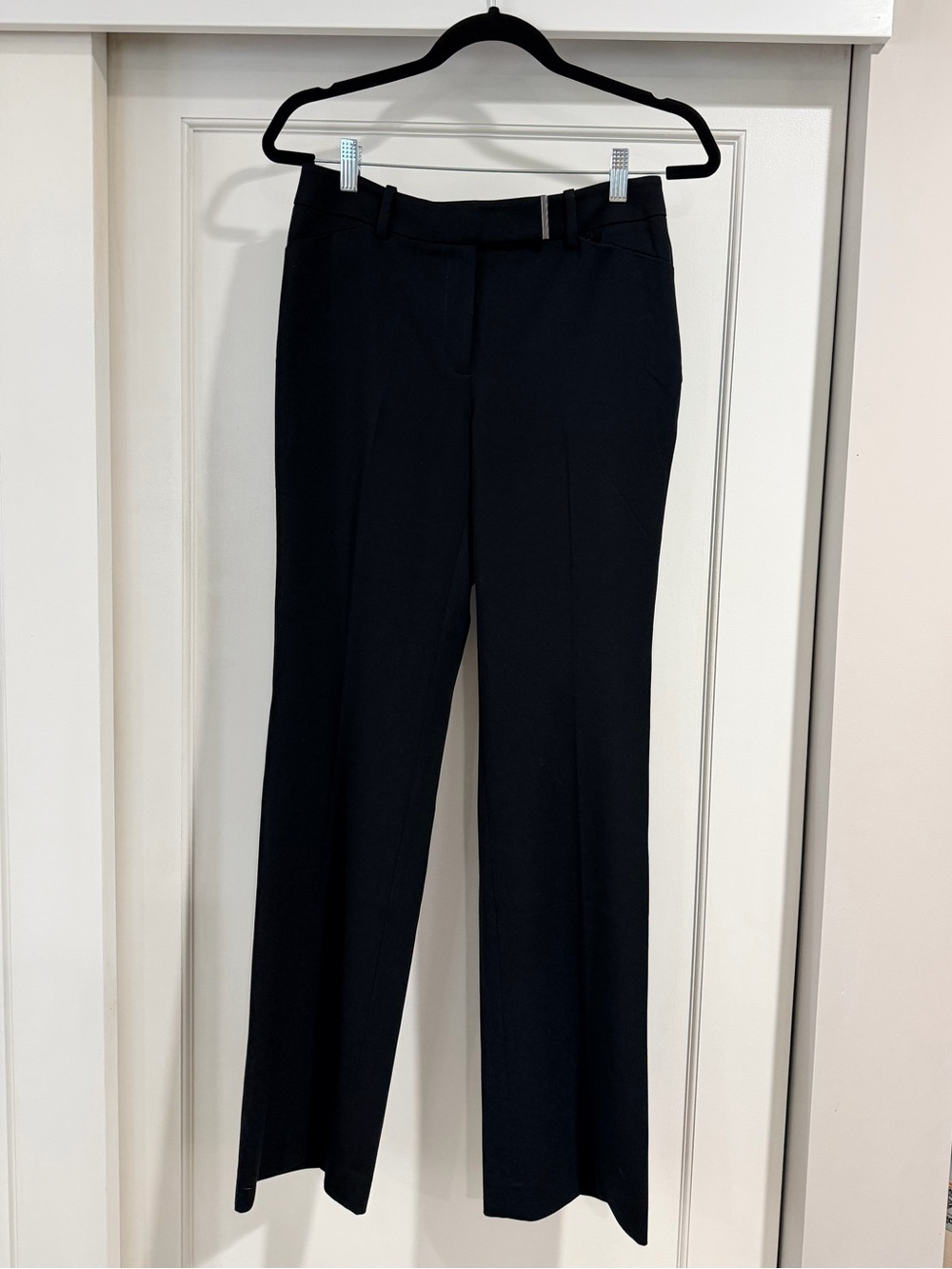 NWT White House Black Market the Curvy Boot Black Women's Dress Pants Size 2